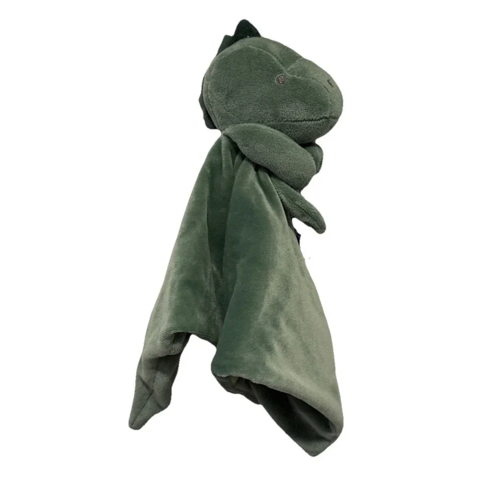 NWT‎ Carters Baby Green Dinosaur Lovey Cuddle Plush Security Blanket Infant Gift